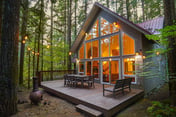 Cedar Hollow Mt Baker Cabin with Hot Tub and Stone Fireplace