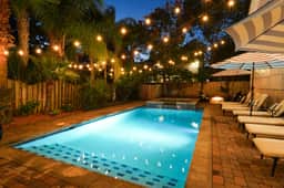 Serene Oaks Private East Beach Estate with Pool Spa and Five Minute Walk to Beach - Image 2
