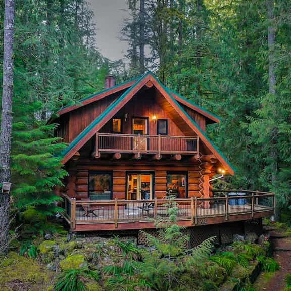 Snowline Log Home Hot tub &  Sauna Mtn Views - Image 1