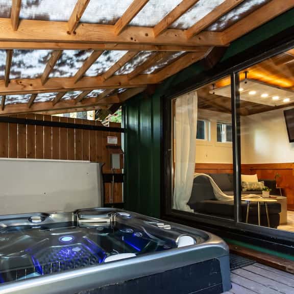 The Birdhouse Mt Baker Cabin with Private Hot Tub Wood Stove and EV Charger - Image 1