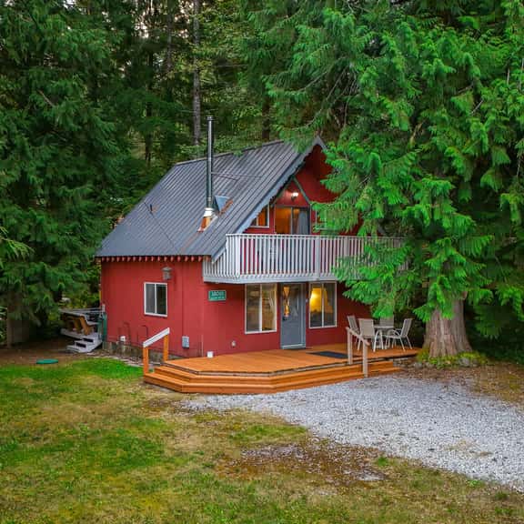 Charming A-Frame Cabin with Hot Tub & Fireplace - Image 1