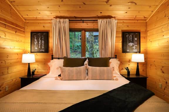 Storybook Log Cabin • Hot Tub + Fireplace - Image 5