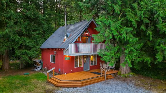 Charming A-Frame Cabin with Hot Tub & Fireplace - Image 5