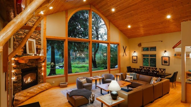 Waterfront Chalet: An Accessible Mt. Baker Cabin