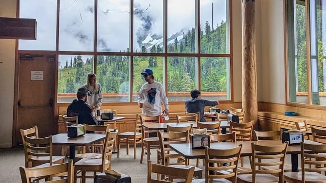 Heather Meadows Cafe